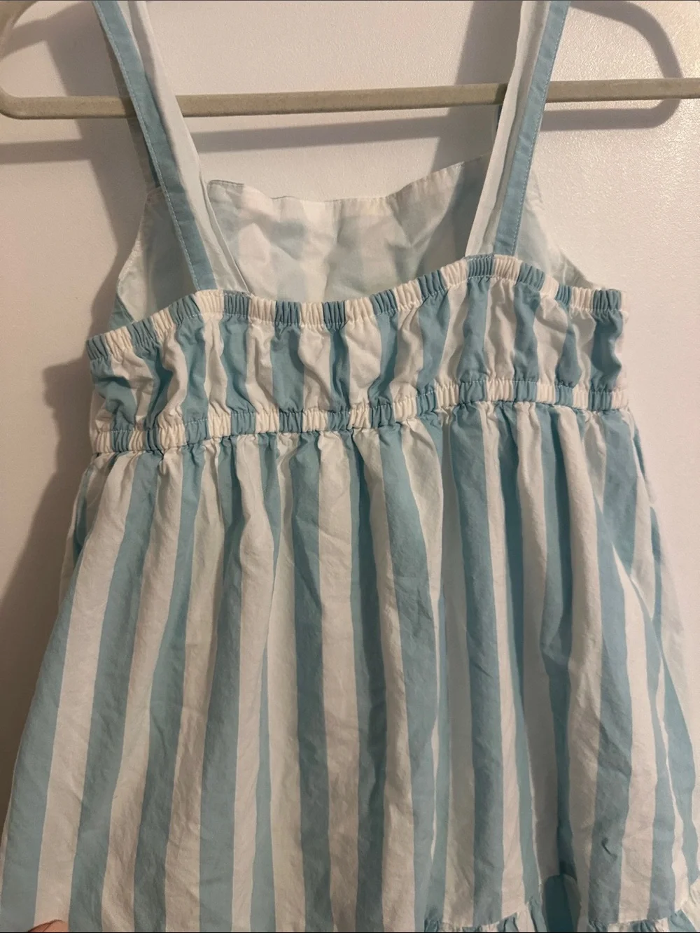 Carter's Blue and White Striped Sundress